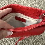 Ostrich Leather Crossbody Bag Red Pelletterie Di Mario Italian Made Designer Photo 9