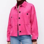 ZARA Hot Pink  Jacket Photo 0