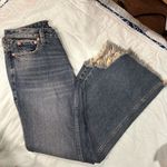 We The Free  WOMENS JEANS 28 WIDE LEG DISTRESS BLUE Photo 0