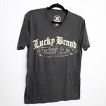 Lucky Brand  graphic print V-neck t-shirt Photo 7