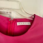 Karlie  Pink Leather Mini Dress Size Small Photo 2