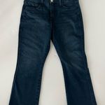 7 For All Mankind JEN 7 (by ) Cropped Kick Jeans Size 14 Photo 0