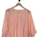 White House | Black Market WHBM Twist Double Layer Top size Small Pale Blush NWT Camisole Sheer Photo 5