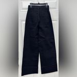 Universal Standard NWT Midnight Black Wide-Leg Jeans High Rise Women's 0 (XS) Photo 1