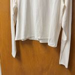 SKIMS  Vintage Cropped Long Sleeve Pullover Top Round Neck Stretchy White 3X Photo 5