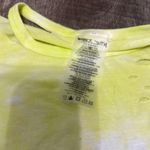 Betsey Johnson Yellow Tie-Dye Crop Top Photo 1