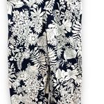 Boden Navy Blue & White Flower Jumpsuit Romper Size 4 Photo 2