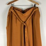 Apt. 9  Orange Belted Wide Leg Pants Photo 2