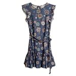 Marine layer NWOT Laney Mini Dress in Marlin Hibiscus Floral Size Medium Photo 11