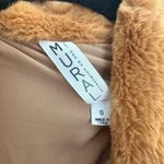 Mural Women’s Small Faux Fur Coat Brown Photo 2