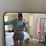 Forever 21  Cropped Long Sleeve Striped Photo 1