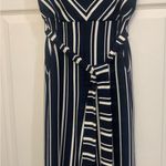 Banana Republic  Navy & White Sleeveless Sz 0 Jumpsuit.       2276 Photo 3