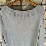 st. john's bay St John’s Bay woman’s ruffled cardigan sweater heather gray size 2X plus size Photo 7