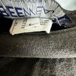 Black Beewear Cropped Cap Sleeve Top. Button Epaulette. Cut Out Belly Button. Size L Photo 9