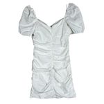 Willow Dress Women XL White Ruched Sweetheart Mini Cottagecore Milkmaid Coquette Photo 2