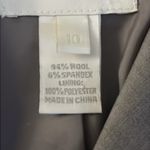 J.Crew  Stretch Wool Blazer Women's Dark Tan Brown Size 10 Photo 4