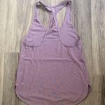 Lululemon athletica Mauve Racerback Tank Top Mesh Sheer Photo 1