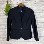 J.Crew  Super 120 Navy Pin Stripe Wool Blazer Photo 0