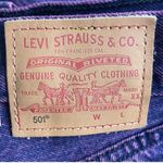 Levi's ® Premium 501® ‘90S Women’s Colored Denim Jeans in Chroma Acid Purple Photo 4