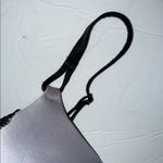 Victoria's Secret  Silver Bra Black Lace bombshell plunge 34A padded adjustable Photo 2