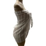 Elegant White Lace Women Sarong/Top One Size. New With Tags. Photo 3
