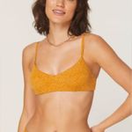 ANDIE  The Molokai Rust Orange Zebra Print Swim Top Large NWT Photo 4