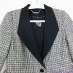 White House | Black Market New! White House Black Market Belted Tweed wool-blend blazer Jacket , 00 Photo 4