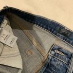 MOTHER Denim NWT The Tomcat Ankle Fray high rise Jeans SZ28 waist28.8 Photo 2