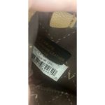 Vince Camuto Clutch Purse Crossbody Leather Tan detachable shoulder strap Photo 8