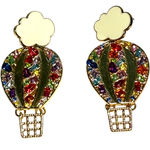 Sugarfix Earrings By Baublebar Floating On Air Up Up And Away Stud Dangling Photo 0