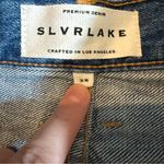 SLVRLAKE London Straight Leg Jeans in Gimme Shelter Sz 28 Distressed High Rise‎ Blue Photo 7