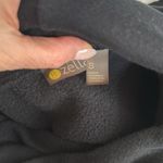 Zella Cali Fleece Hooded Sweatshirt in Black Size Small Photo 6