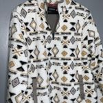 Canada Weather Gear Women's 1/4 Zip Aztec Printed Sherpa Pullover Pockets XXL Black Photo 6