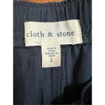 Cloth & Stone Charcoal Gray Pull-On Jogger Pants Sz L Photo 2