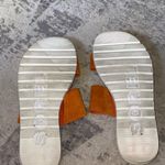 Sorel  Orange Suede Slide Sandals Photo 3