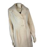 Halogen Retro  fitted cream peacoat size medium Photo 2