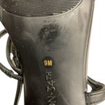 ON 34th Women's Square Open Toe Strappy Slingback Dress Sandals Black Size 9M Photo 11