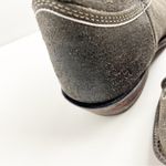 Justin Boots JUSTIN Gray Wash Leather Embroidered Square Toe Pull On Western Boots, Size 9B Photo 8