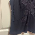 Carlisle Silk Black Sleeveless Top Photo 4