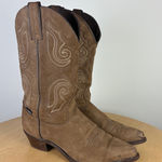 Capezio  Women's 8 Brown Heeled Pointed toe Western Cowboy Boots Cowgirl Boho Photo 0