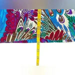 Kaktus Women’s Colorful Wearable Art Jacket Size Large Peacock Abstract Art Photo 5