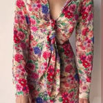 New! Anthropologie Favorite Daughter The Barely Holding It Together Dress, 8 Pink Photo 0