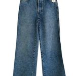 Favorite Daughter The Ollie Ultimate Baggy Wide Leg Cargo Jeans In London 23 Blue Photo 2