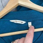 Soft Surroundings  Teal Madeline Tunic light sweater long sleeve size Small Photo 10