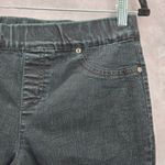 Faded Glory  Black Skinny Pullon Jeggings Straight Cotton Stretch M Medium 10 Photo 7