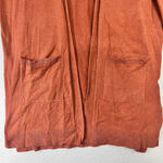 Duluth Shiftless Duster Sweater Women’s Size XL Tunic Open Cardigan Salmon Red Photo 3