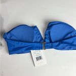 Anthropologie Brand New Andie “Scala” Bikini Top in Horizon Blue - Size S -  Photo 6