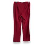Retrology Burgundy Pants‎ with Faux Belt Photo 1