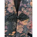 Soft Surroundings Womens Westbury Garden Jacket Jacquard Floral Metallic Size XL Photo 8