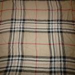 V. Fraas Scarf Wrap Beige Plaid Vintage Fringe Edges Lightweight Cotton Viscose Photo 6